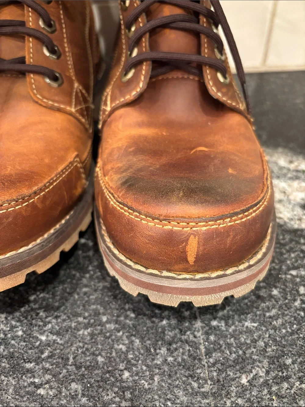 Timberland Earthkeepers Original 6-Inch Boots – Men’s Size 11 – Medium Brown
